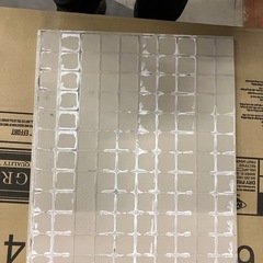 ナイログラナイト高級タイル真物29枚+短冊34枚白×グレーマレーシア製超重量の画像