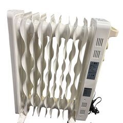 アイリスオーヤマ オイルヒーター KWOH-120C-W 2017年製 ～8畳 中古の画像