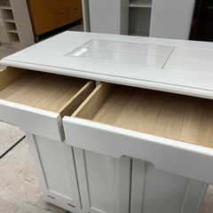 ◇ドリーム尼崎1号館◇ 【ジモティー割引対象商品】ファミリーライフ 3分別ダストボックス カントリー調 WHT の画像