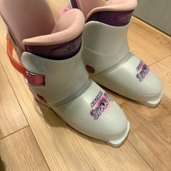 スキー　ブーツ　セット　女の子　ジュニア 　の画像