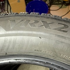 17㌅　スタッドレス4本 BRIDGESTONE VRX2の画像