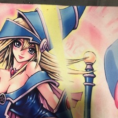「現金手渡し、郵送可能」遊戯王ブラックマジシャンガールプレイマットの画像