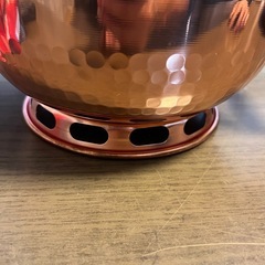 【譲り先決定済み】銅鍋　しゃぶしゃぶ用の画像