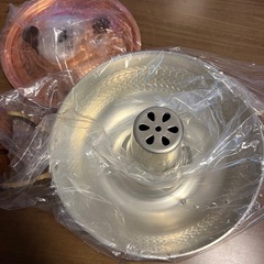 【譲り先決定済み】銅鍋　しゃぶしゃぶ用の画像