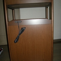 Karimoku カリモク 木製 電話台の画像