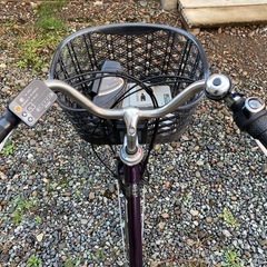 パナソニック 電動アシスト自転車 vivi SX 26インチ パープルの画像