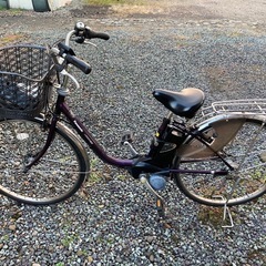 パナソニック 電動アシスト自転車 vivi SX 26インチ パープルの画像