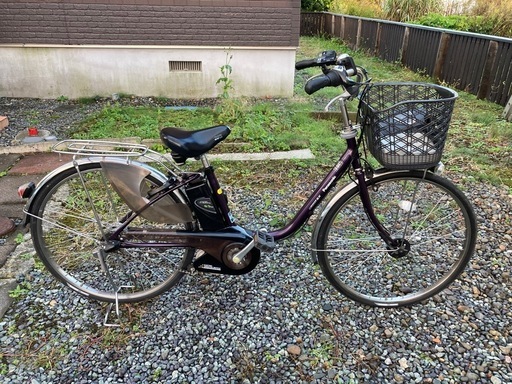 パナソニック 電動アシスト自転車 vivi SX 26インチ パープル