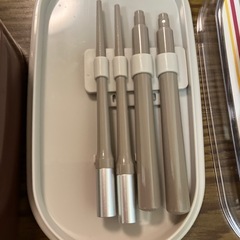 お弁当箱2段2セット＆新品マイ箸＆お弁当包み３枚の画像