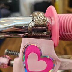 ✨️ジモティー割引✨️【ジャングルジャングル堺初芝店】　子供用自転車　18インチ　ピンク　堺市（東区　西区　北区　南区　堺区　美原区）高石市　泉大津市　忠岡町　和泉市　松原市　大阪狭山市の画像