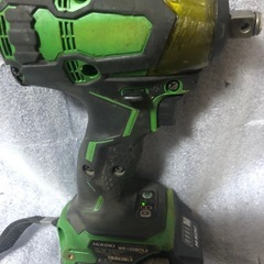 ハイコーキ18vインパクトレンチWR18DBDL、中古品、本体のみの画像