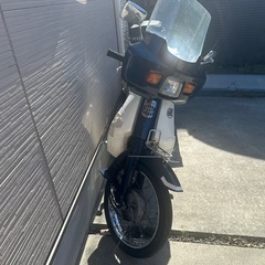 希少スーパーカブカスタム90 希少なシールド付きの画像