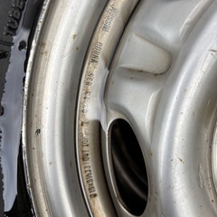 195/80R15 キャラバン純正ホイール　激安の画像
