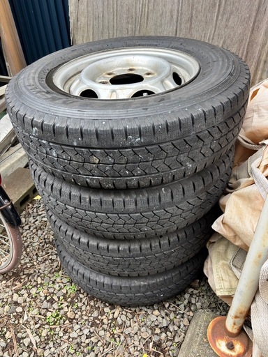 195/80R15 キャラバン純正ホイール　激安