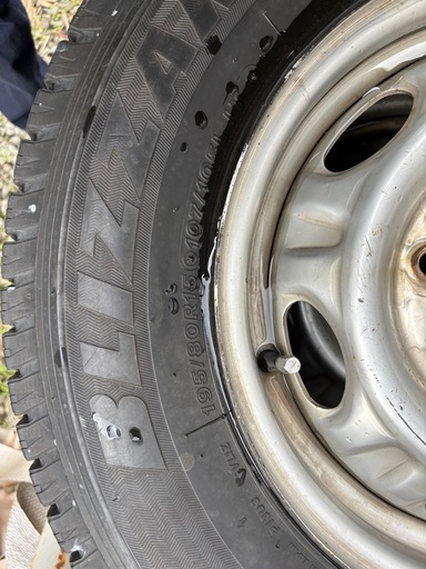 195/80R15 キャラバン純正ホイール　激安