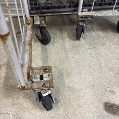 カゴ台車 カゴ車 カーゴ台車 カーゴ・ロールボックス★W85×H170×D60の画像