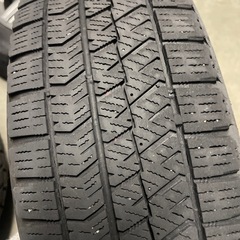 アルミ付きスタッドレス　155/65R13インチ2021年製の画像
