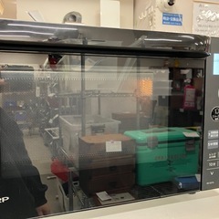 I 2510-578 SHARP 電子レンジ RE-SS7A-B 2021年製 通電確認済み キズ 汚れありの画像