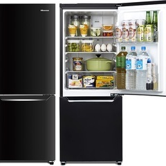 Hisense 2ドア冷蔵庫 HR-D15CB（150L）美品✨ 即日引き取りOK！の画像