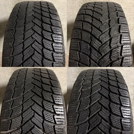 C-4 タイヤ 中古MICHELIN STUDLESS X-ICE SNOW 215/55R18 