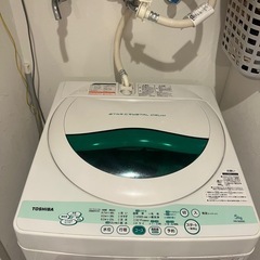 東芝 5kg 洗濯機
の画像