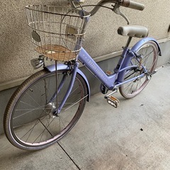 22インチ　メゾピアノ子供　女の子　自転車の画像