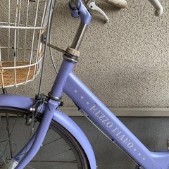 22インチ　メゾピアノ子供　女の子　自転車の画像
