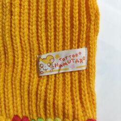 ➉とっとこハム太郎　マフラー　中古　イエローの画像