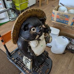 信楽焼 狸置物の画像