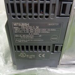 三菱 FR-D720-1.5K コンパクトサイズインバータ 製造2022/5/14【野田愛宕店】【店頭取引限定】【未使用】管理番号：ITVLDBRFWYHAの画像