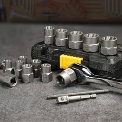 未使用　舐めたナットに❗️ツイスターソケットセット❗️の画像