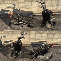 神戸市西区★AF58 ズーマー★軽整備済！人気のブラック！の画像