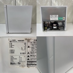 I505 🌈 maxzen １ドア冷凍庫 (32L) ⭐ 動作確認済 ⭐ クリーニング済の画像