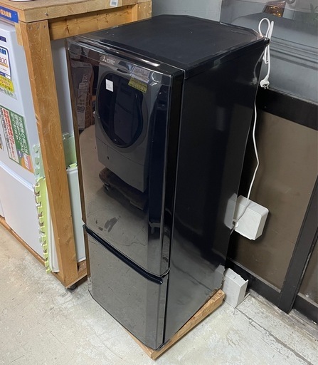 MITSUBISHI 168L2ドア冷蔵庫 MR-P17EE-KK 2020年製 中古