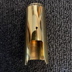 セルマー　ソプラノサックス　キャップ　ゴールドラッカー　極美品　￥6160　SOPRANO SAX SELMER GLの画像