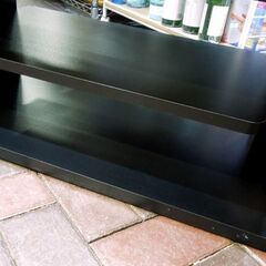 シンプル TV台 テレビ台 AVボード 幅95cm 高さ34.5cm ブラック TVラック 札幌市 東区 新道東店の画像