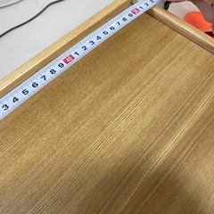 ニトリ小型折りたたみテーブルの画像