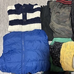 無料☆ 男子 120 130冬夏 中古 服の画像