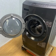 最安値💎【展示品】2025年製アイリスオーヤマドラム式洗濯乾燥機　FLK852 配達無料！の画像