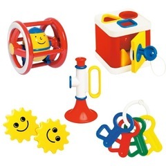 ボーネルンド ( BorneLund ) アンビトーイ ( ambi toys ) ベビーギフトセット [ 5種セット ] の画像