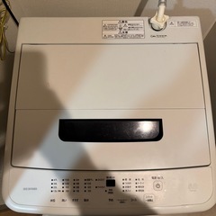 アイリスオーヤマ 洗濯機 5kg　IAW-T504-Wの画像