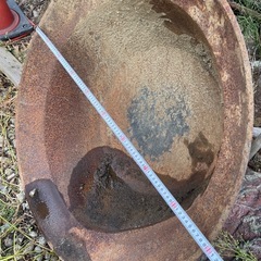 鉄鍋　大型　鉄釜の画像