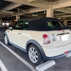 ミニクーパー　コンバーチブルR57 ペッパーホワイト　72000kmの画像