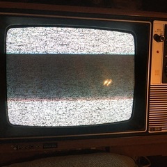 昭和レトロ ブラウン管カラーTVの画像
