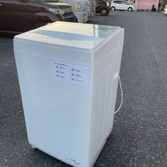 北九州市内配送無料　保証付き ニトリ 洗濯機 6.0kg 2023年製 NTR60の画像
