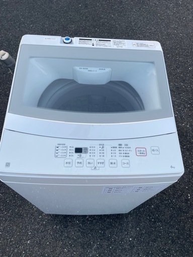 北九州市内配送無料　保証付き ニトリ 洗濯機 6.0kg 2023年製 NTR60