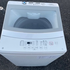 北九州市内配送無料　保証付き ニトリ 洗濯機 6.0kg 2023年製 NTR60の画像