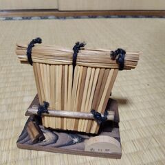 昭和初期 レトロ　白川郷 合掌造り ミニチュア 置物 民芸品 伝統工芸品の画像