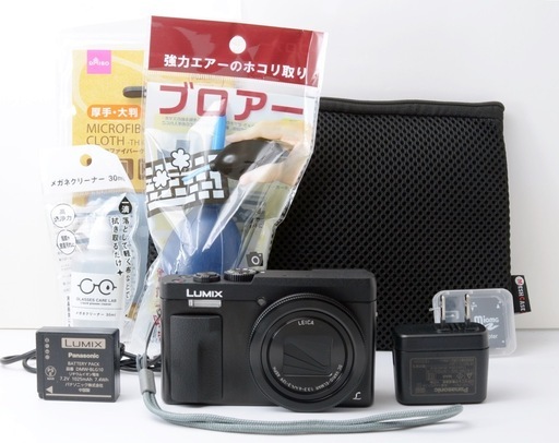 美品！Panasonic LUMIX TZ90★Wi-Fi内蔵★すぐ使える  1ヶ月動作補償あり！ 安心のゆうパック代引き発送！ 送料