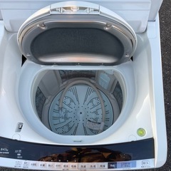 北九州市内配送無料　保証付き BW-DV80B-W 縦型洗濯乾燥機 ビートウォッシュ ホワイト [洗濯8.0kg /乾燥4.5kg /ヒーター乾燥(水冷・除湿タイプ) /上開き] の画像